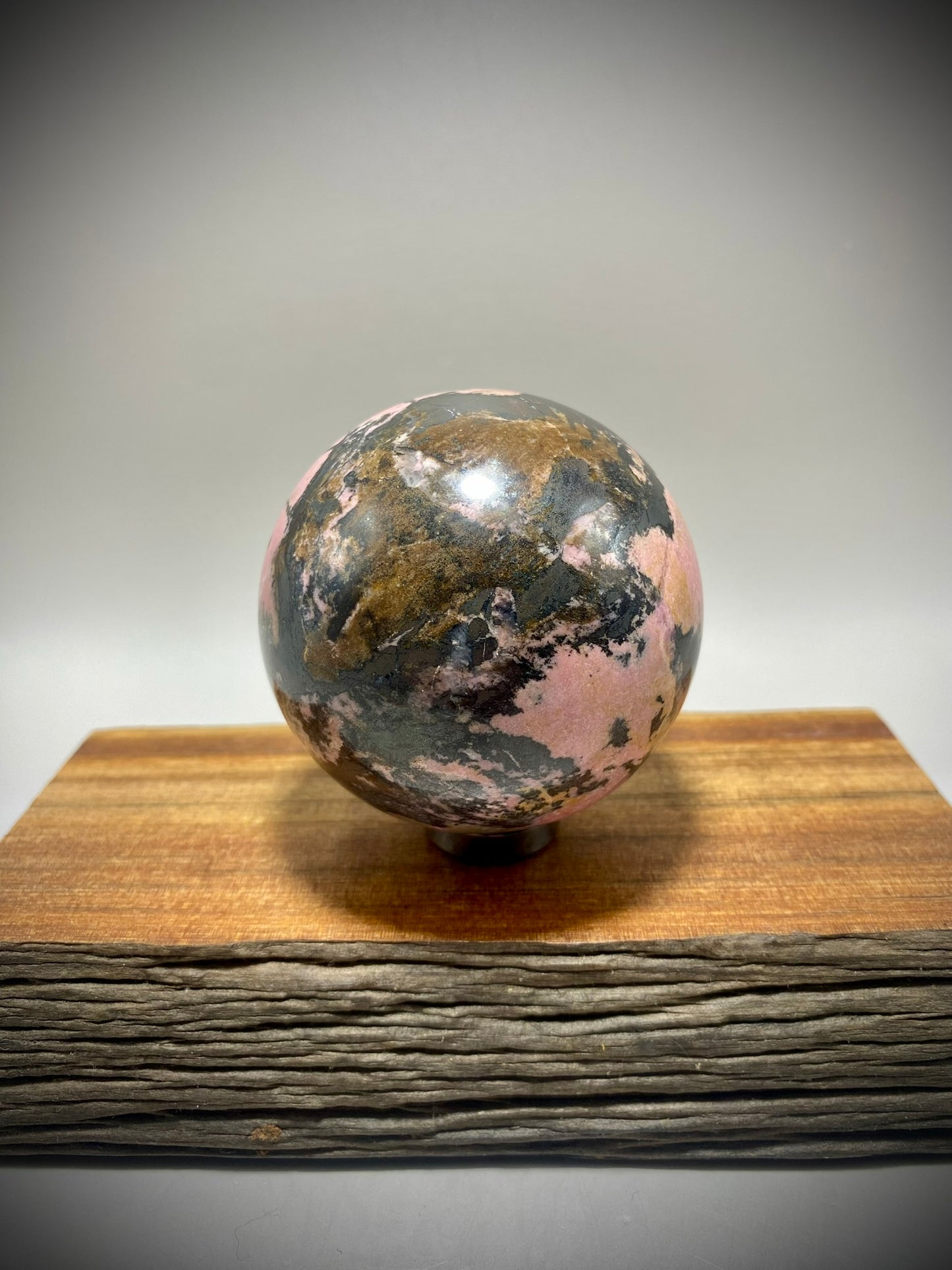 Rhodonite Sphere