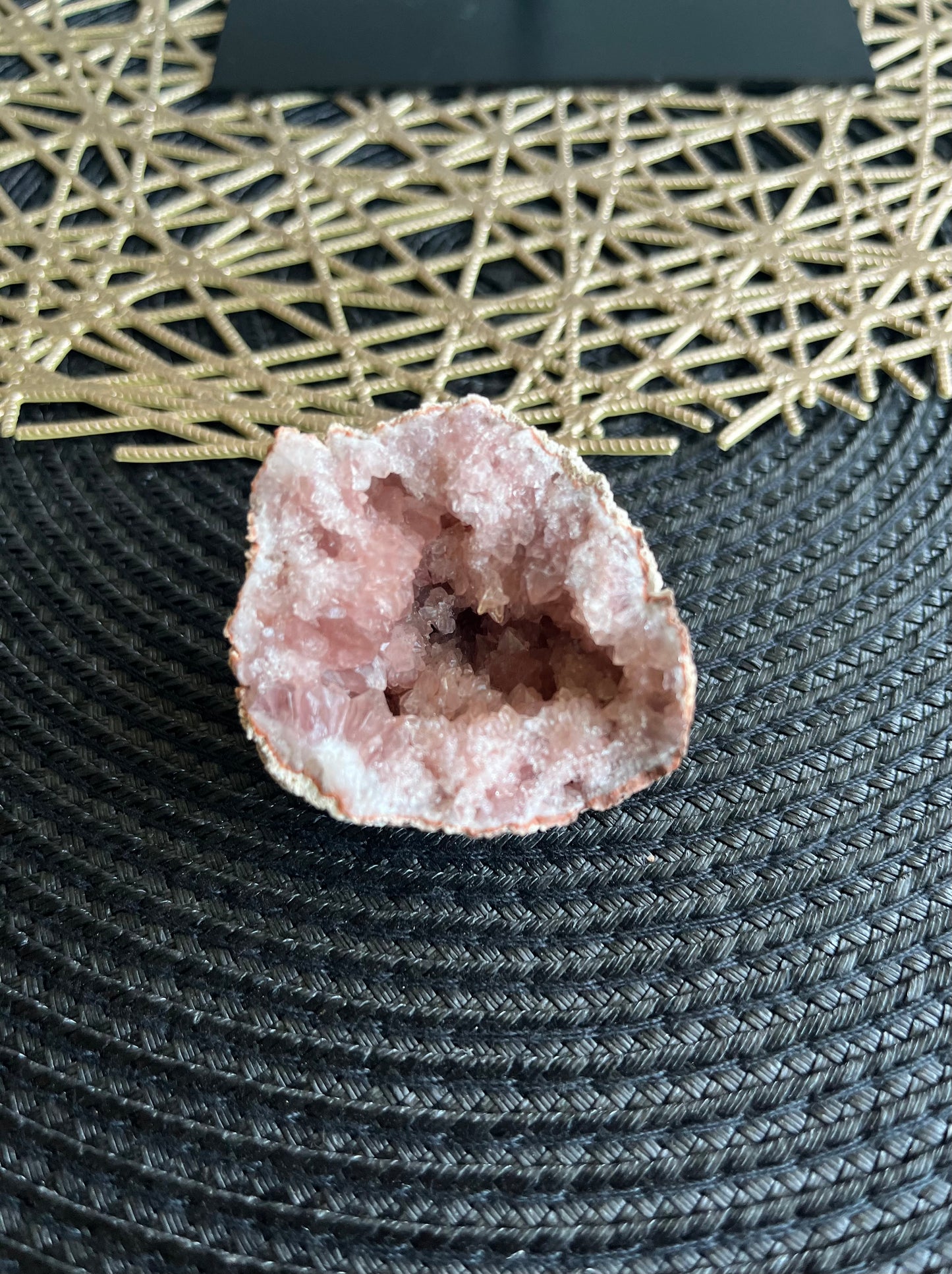 Pink Amethyst Geode
