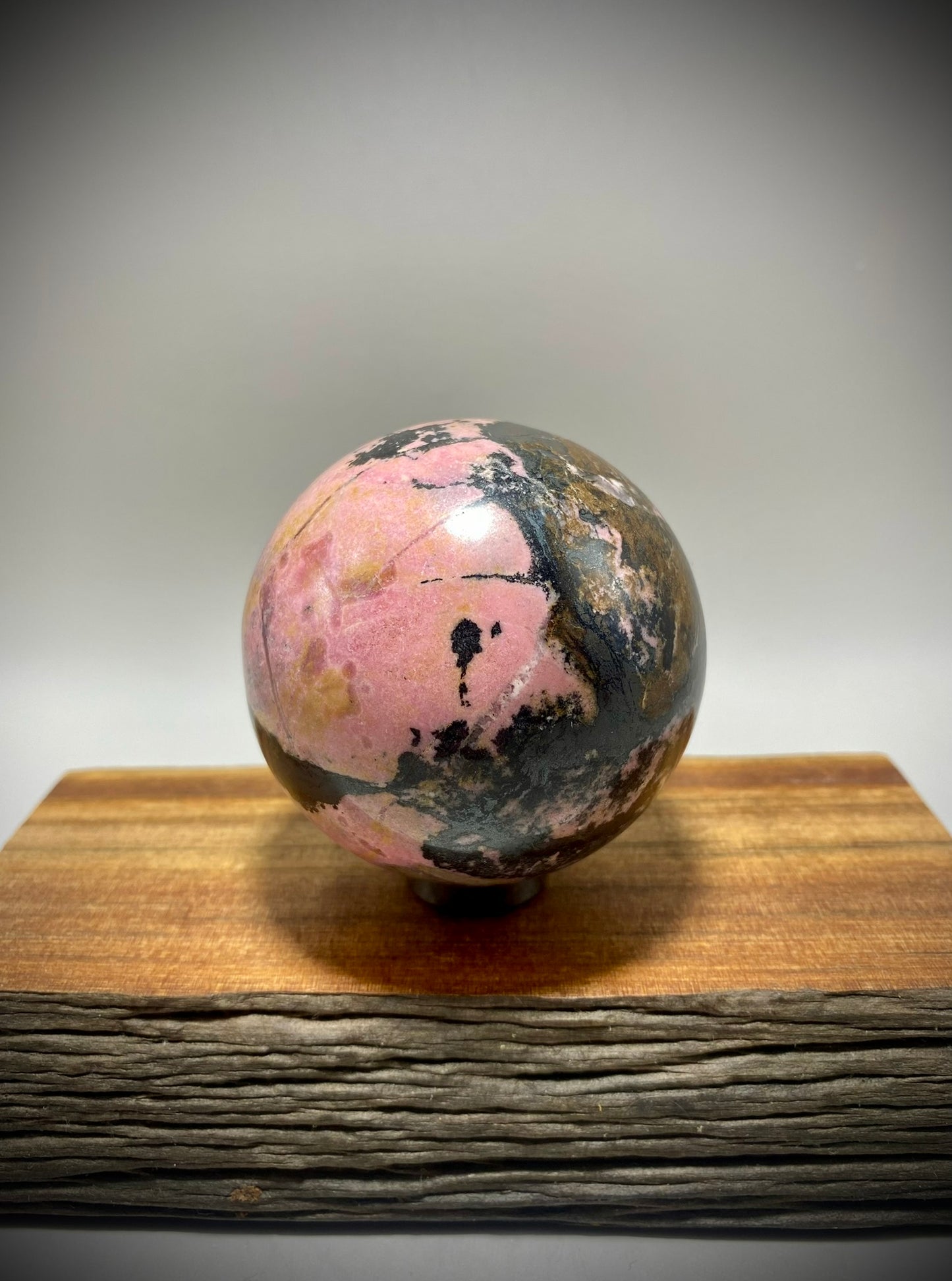 Rhodonite Sphere