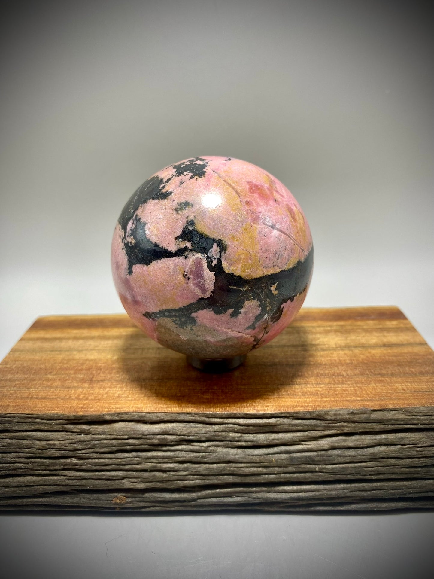 Rhodonite Sphere
