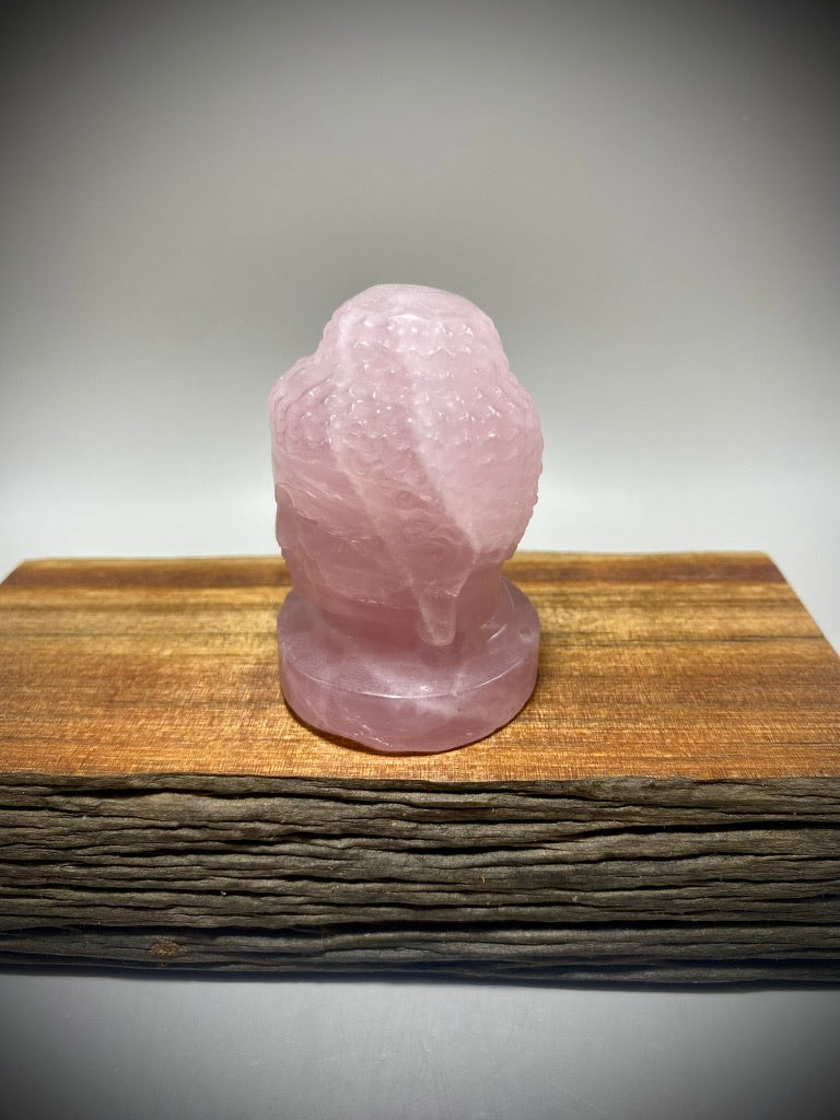 Rose Quartz Buddha