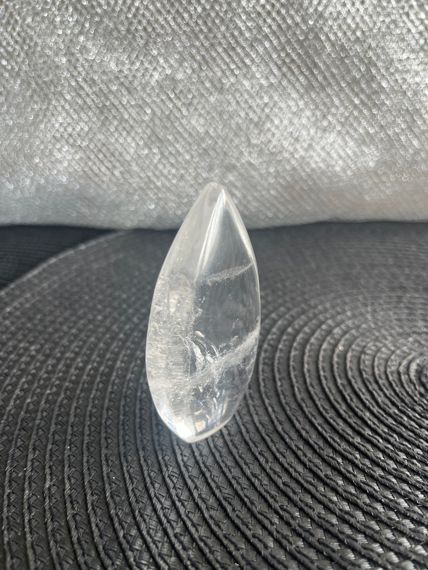 Clear Quartz Flame