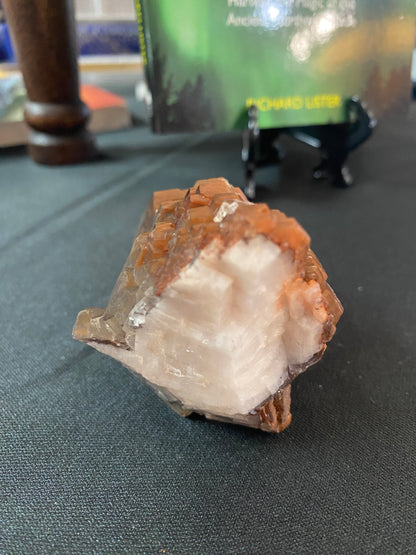 Calcite w/Hemitite