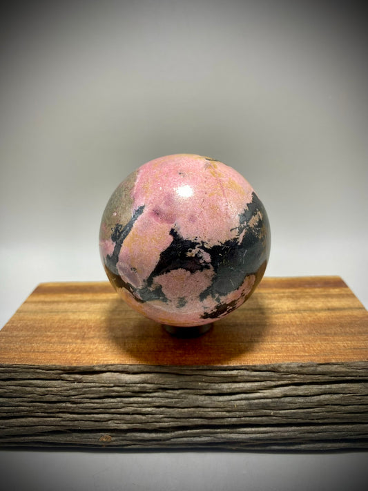 Rhodonite Sphere