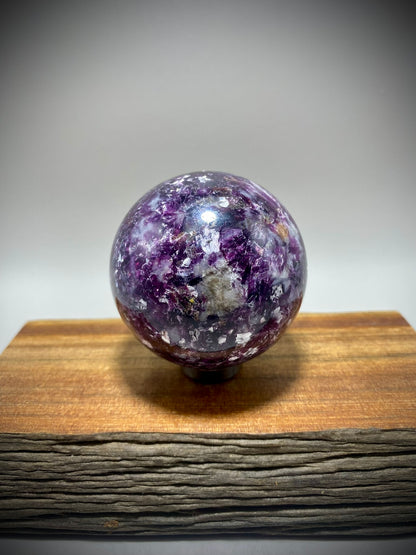 Lepidolite Sphere