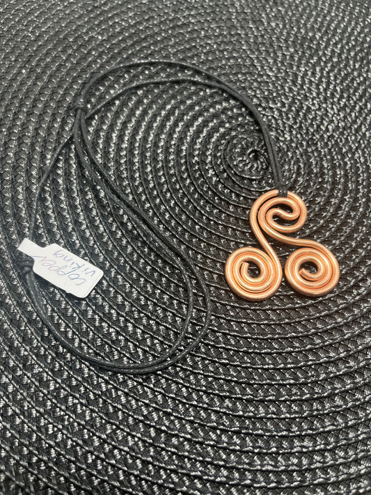 Copper Viking Triskelion