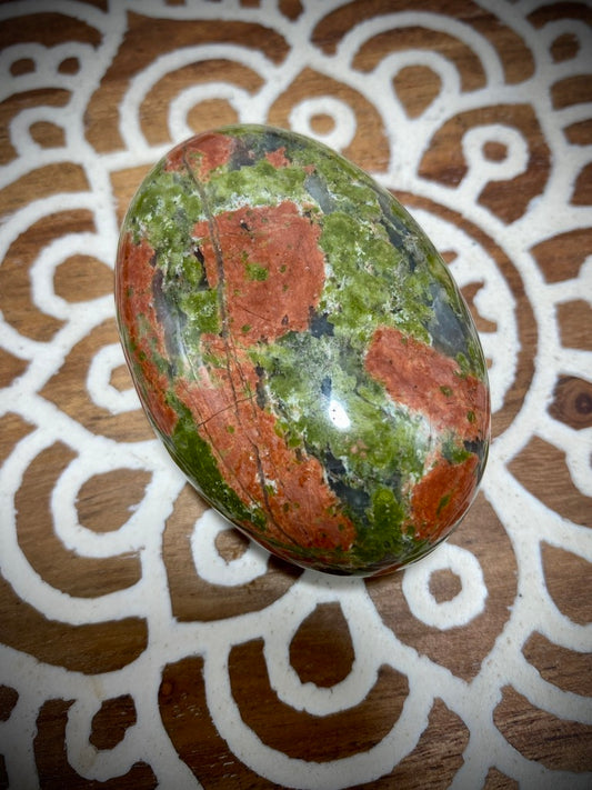 Unakite Palmstone