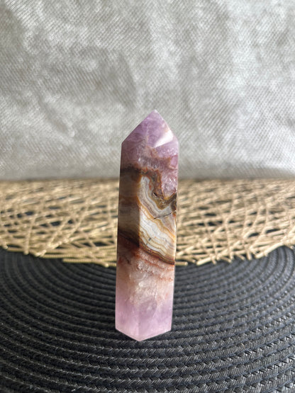 Banded Amethyst Tower