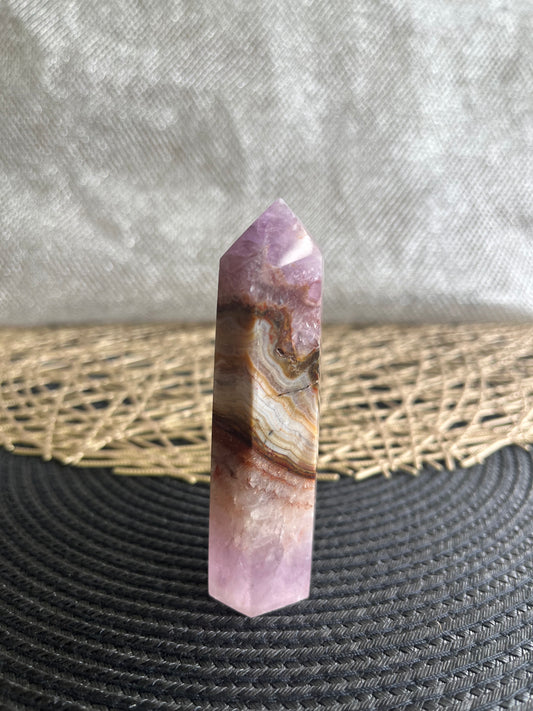 Banded Amethyst Tower