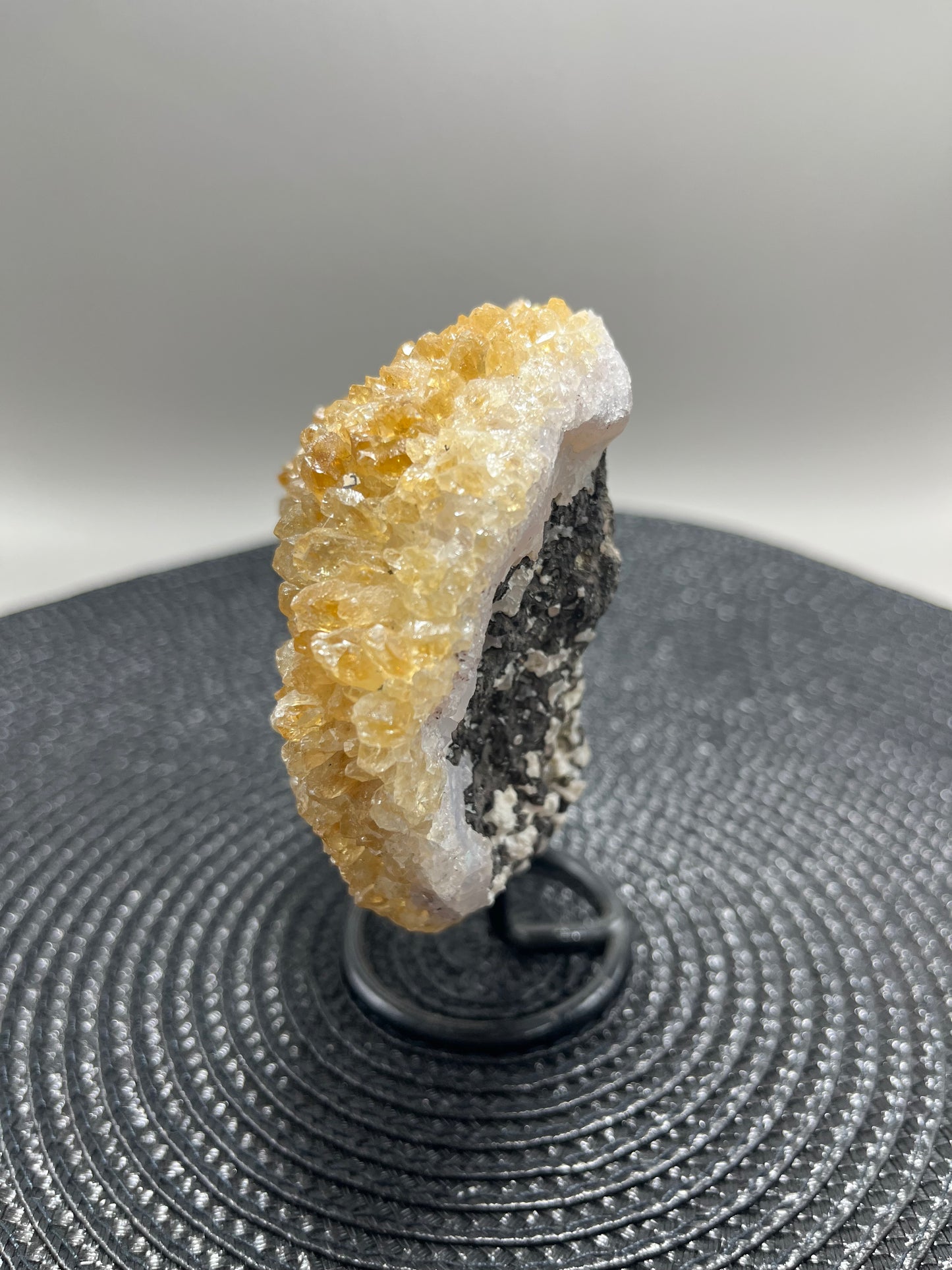 Citrine Cluster w/stand