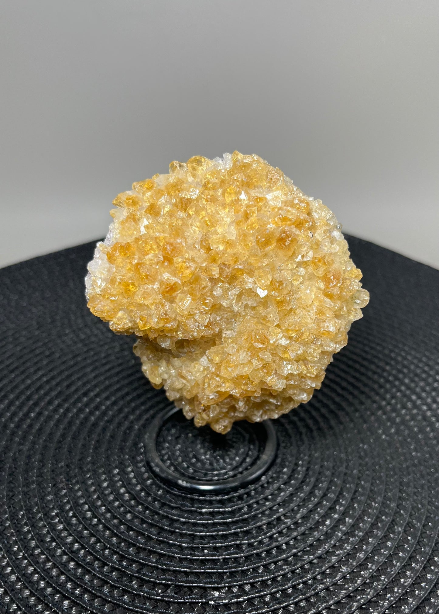 Citrine Cluster w/stand