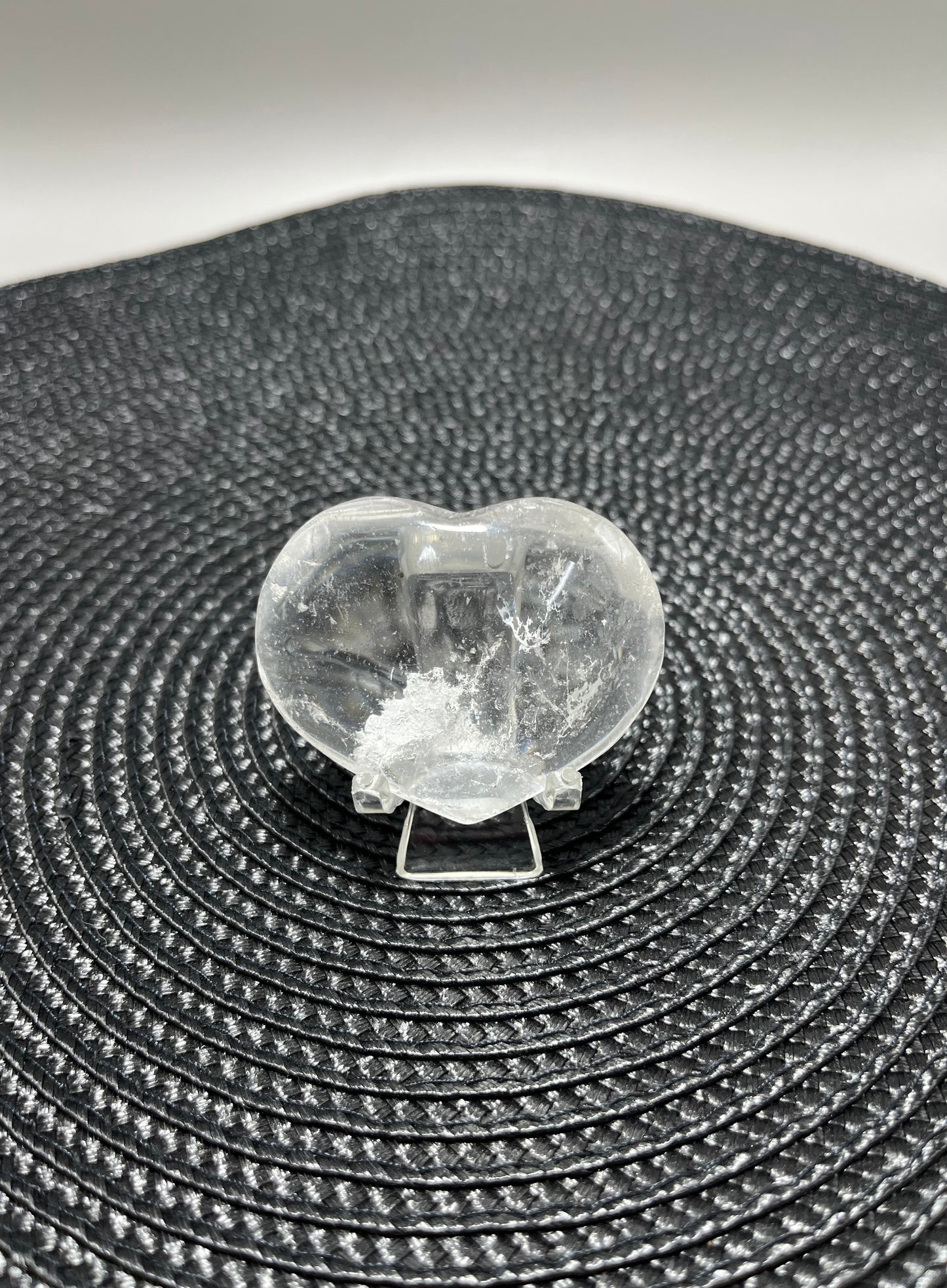 Crystal Quartz Heart
