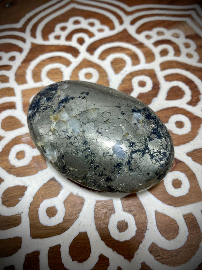 Pyrite Palmstone