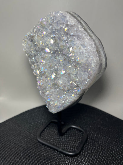 Rainbow Aura Quartz