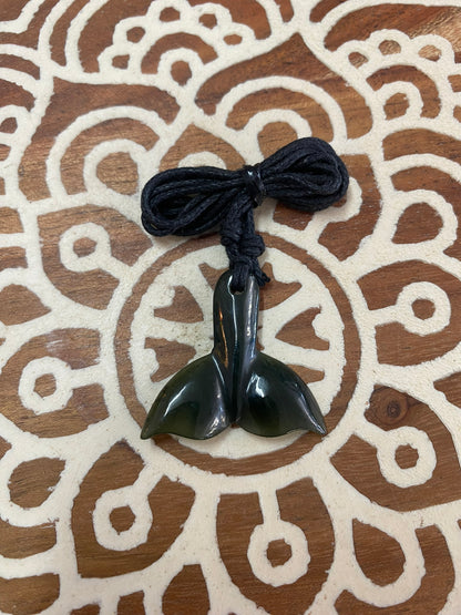 Pounamu Whale Tail