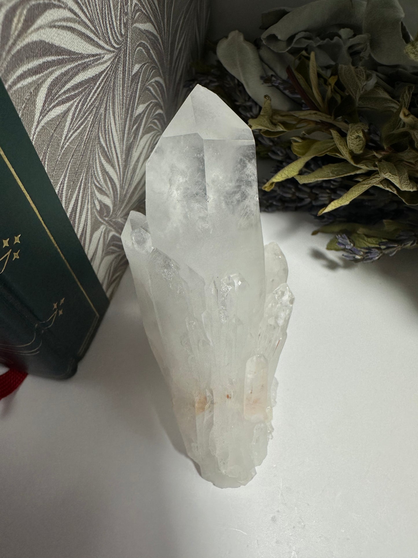 Cascading Quartz -White Wisdom