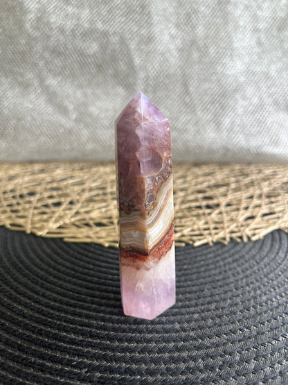 Banded Amethyst Tower