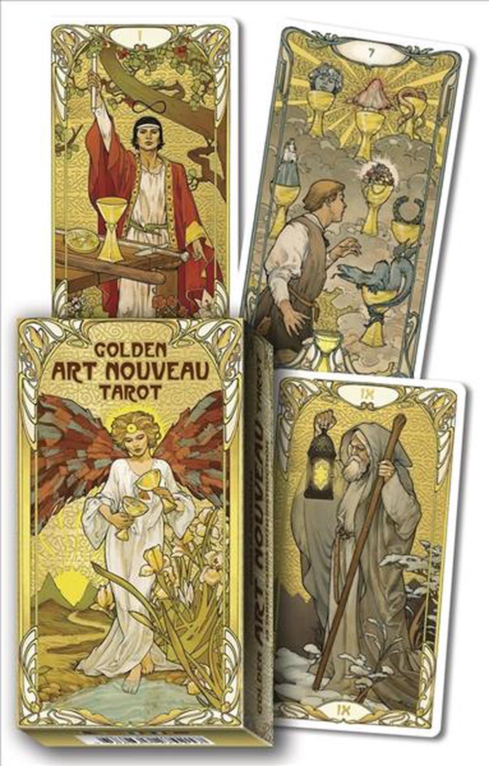 Golden Art Nouveau Tarot Deck