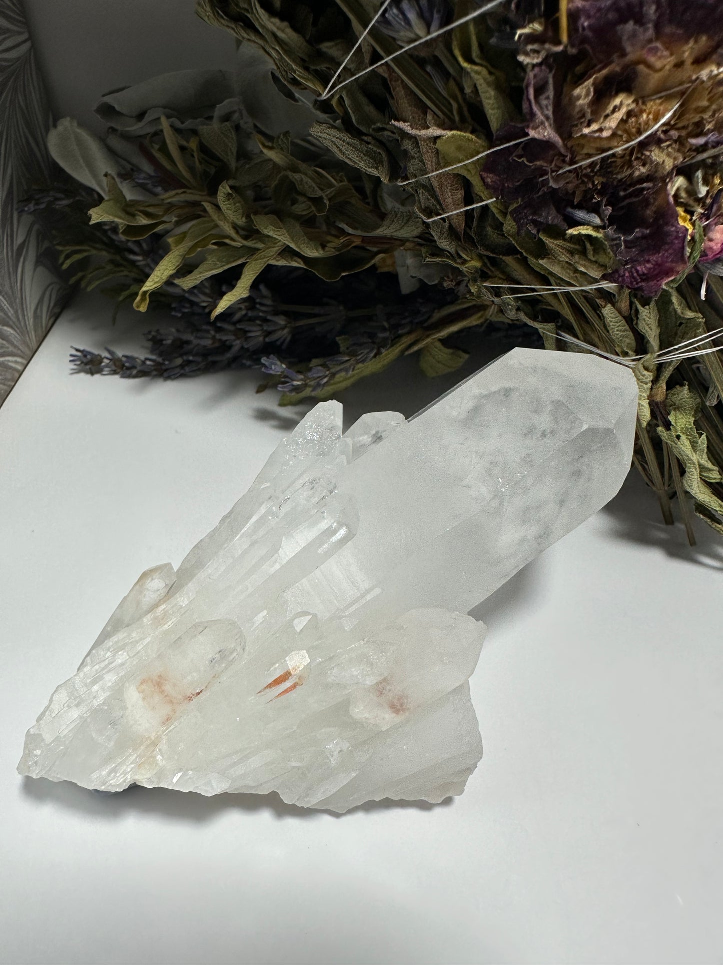 Cascading Quartz -White Wisdom