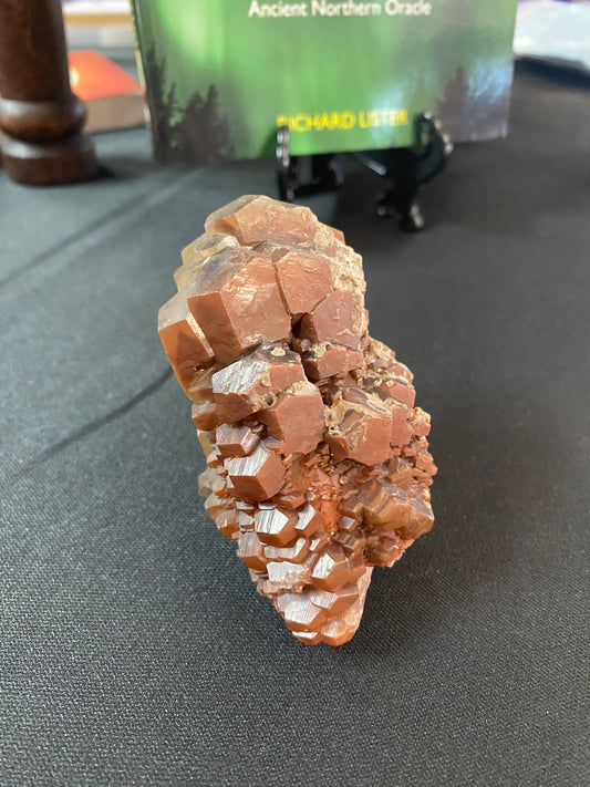 Calcite w/Hemitite