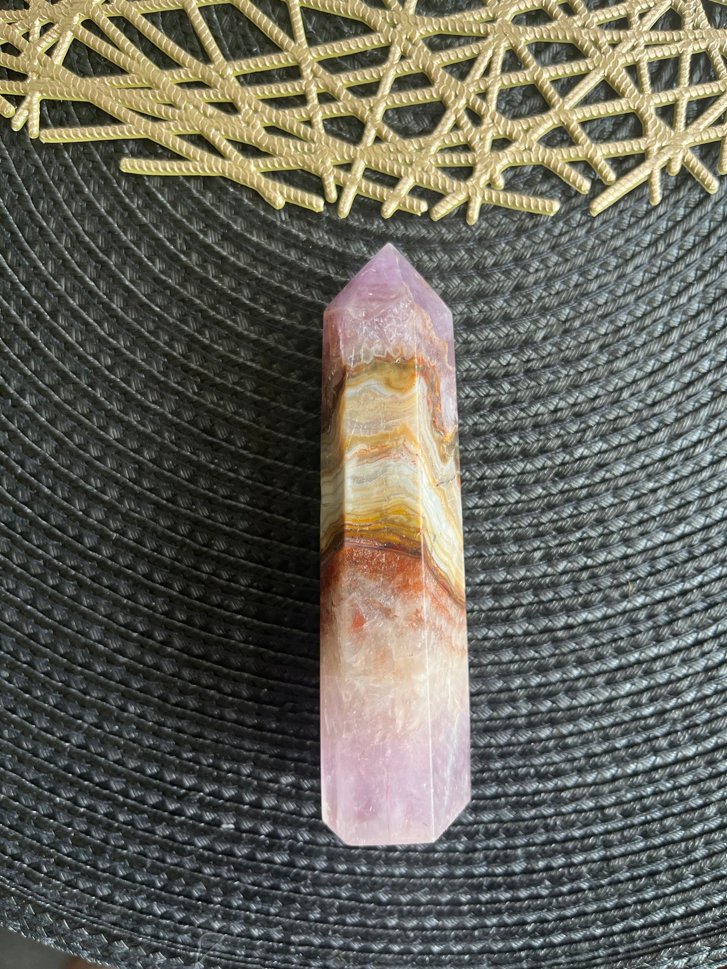 Banded Amethyst Tower