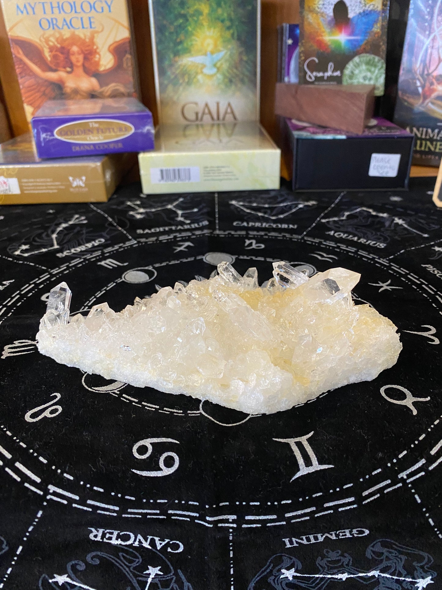 Colombian Quartz w/Golden Healer