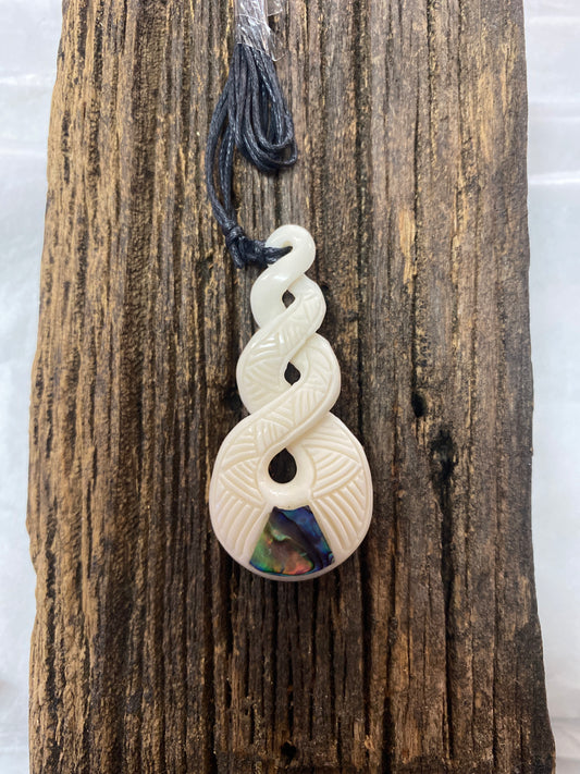 Triple Twist Bone Carving