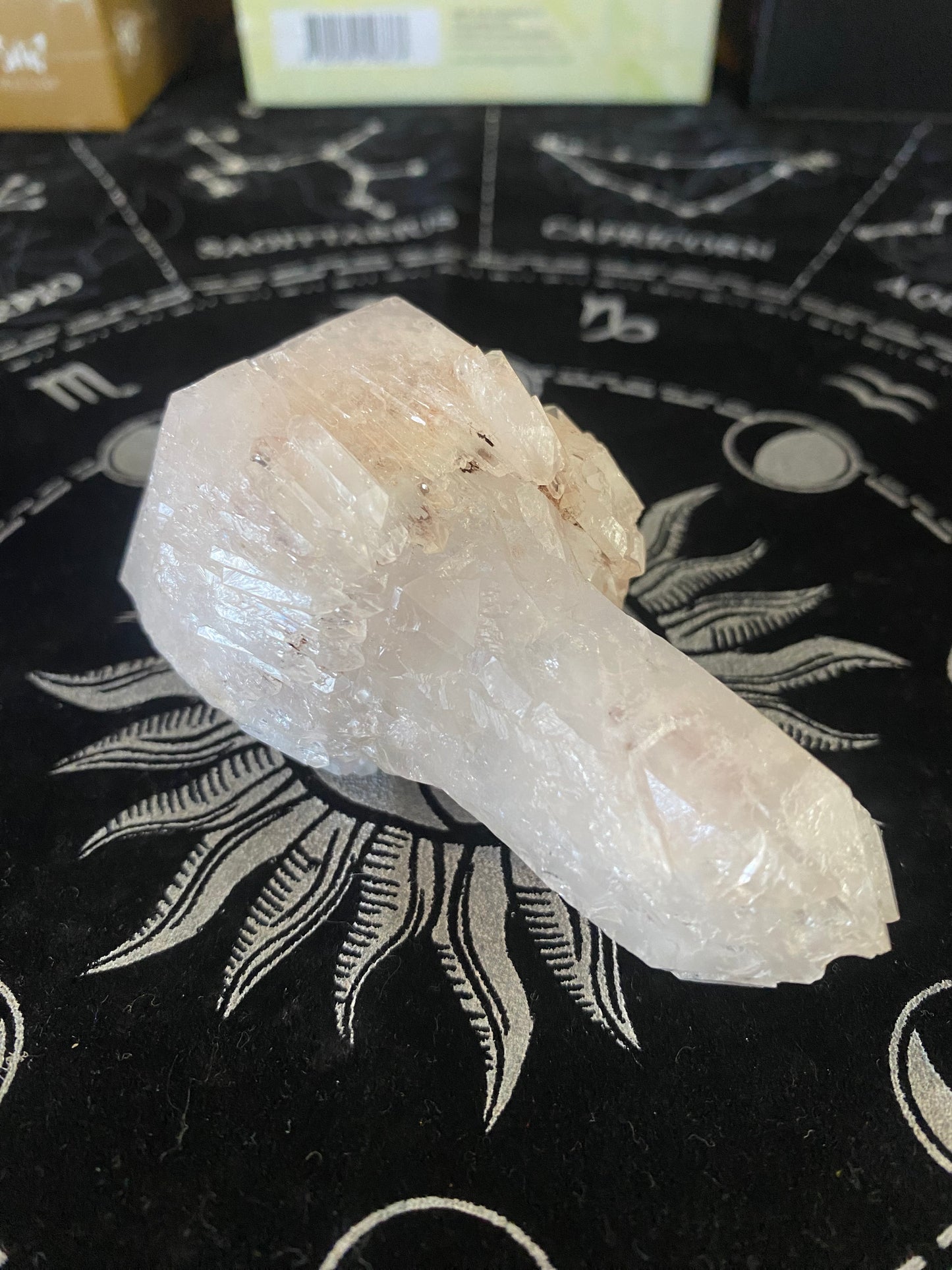 Rare Lithium Quartz Sceptre