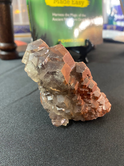 Calcite w/Hemitite