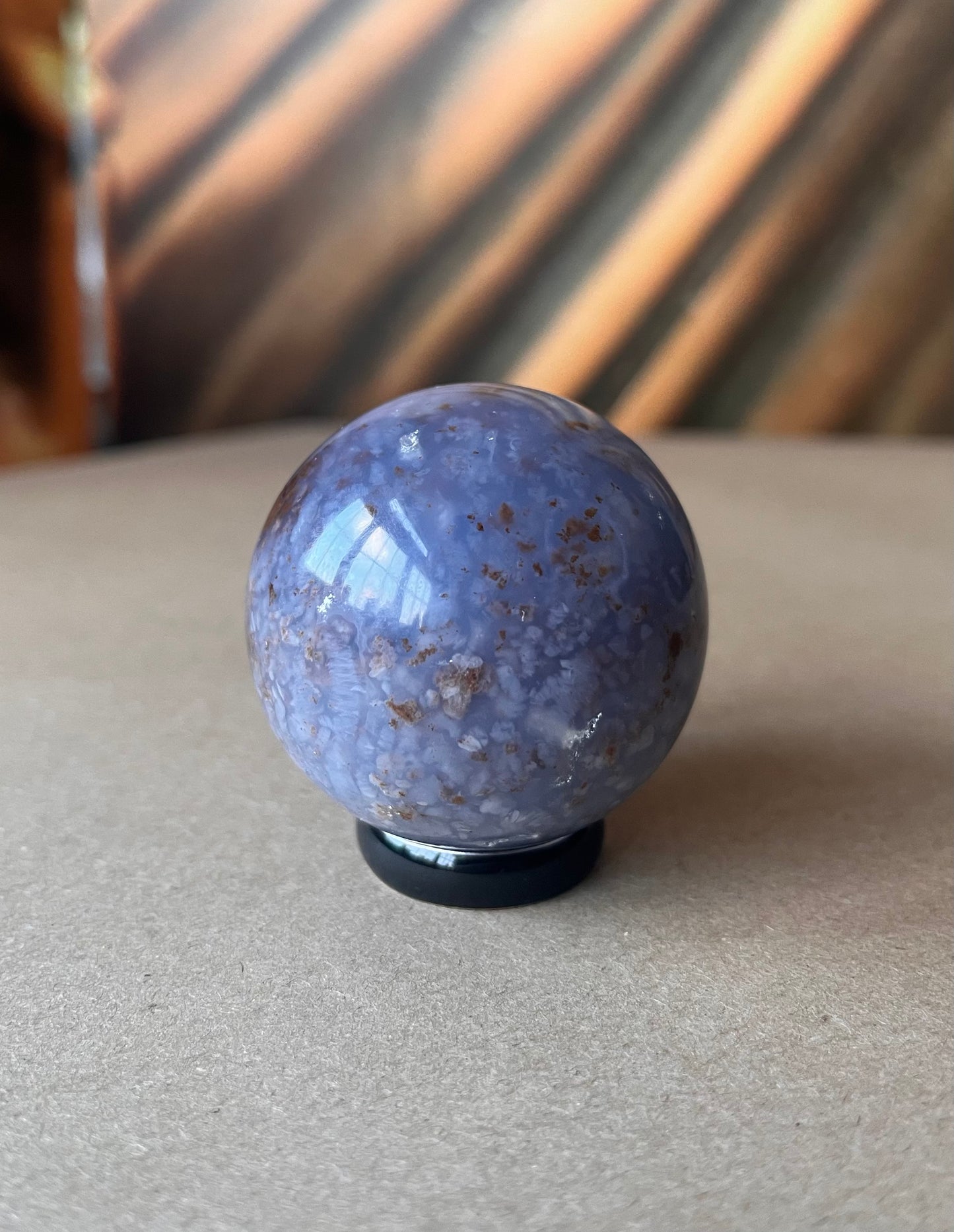 Chalcedony Sphere