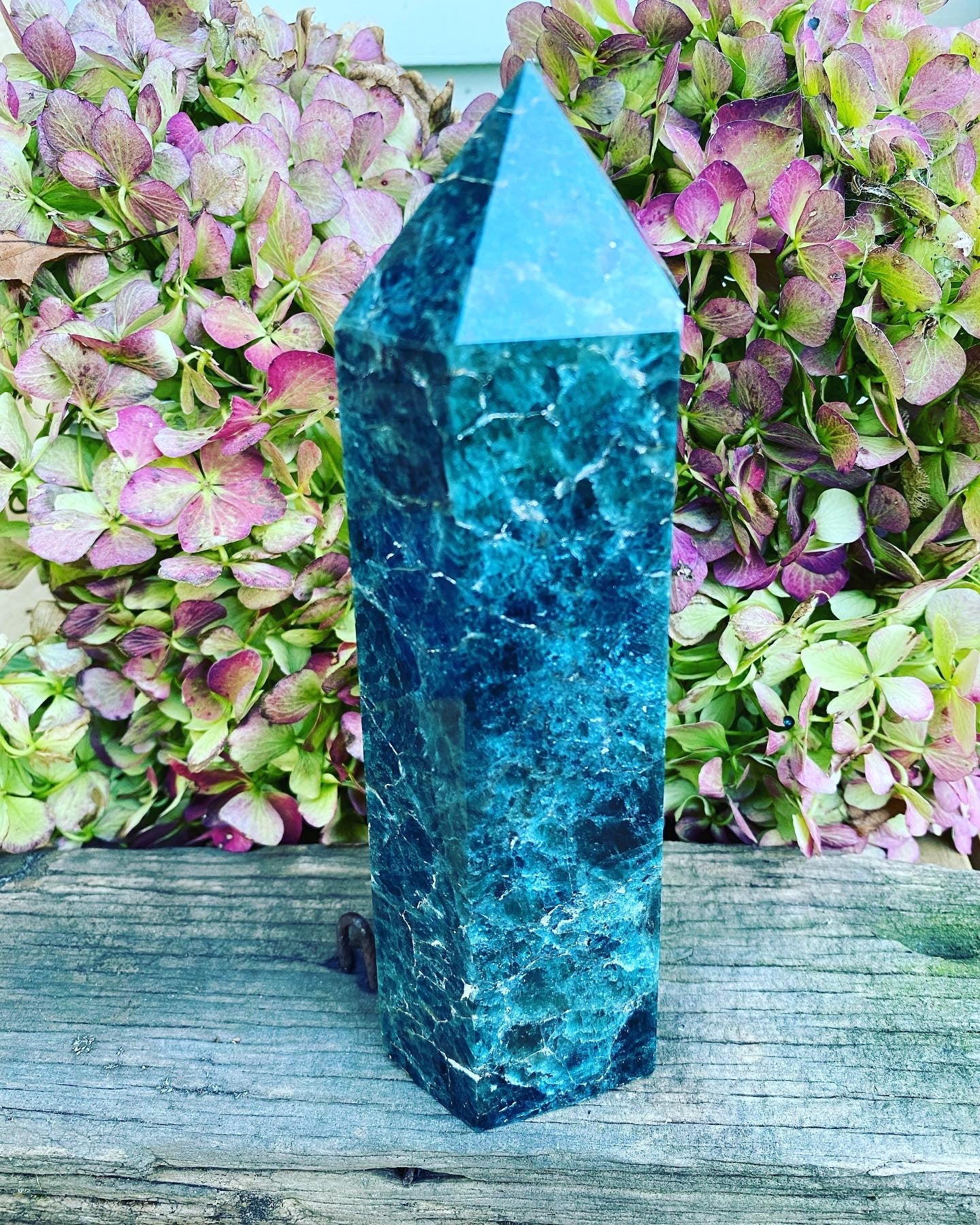 Blue Apatite Tower