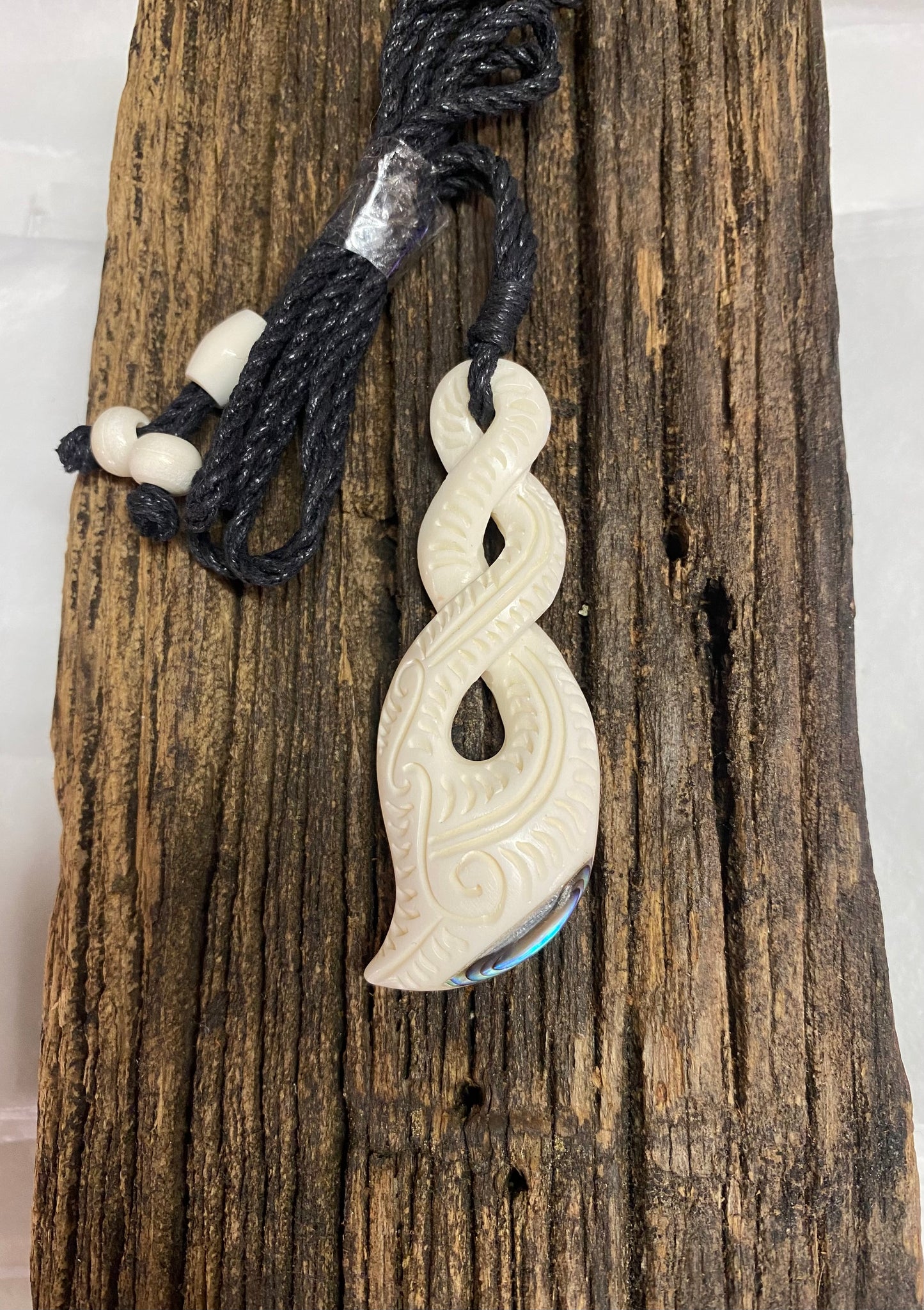 Tripe Twist Bone Carving