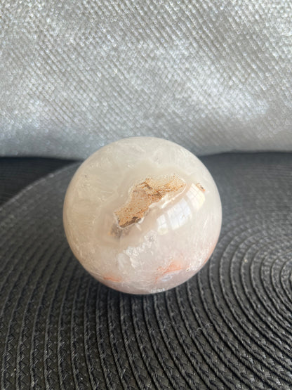 Flower Agate Sphere