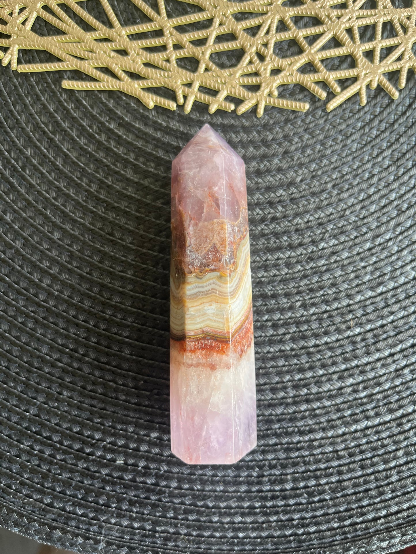 Banded Amethyst Tower