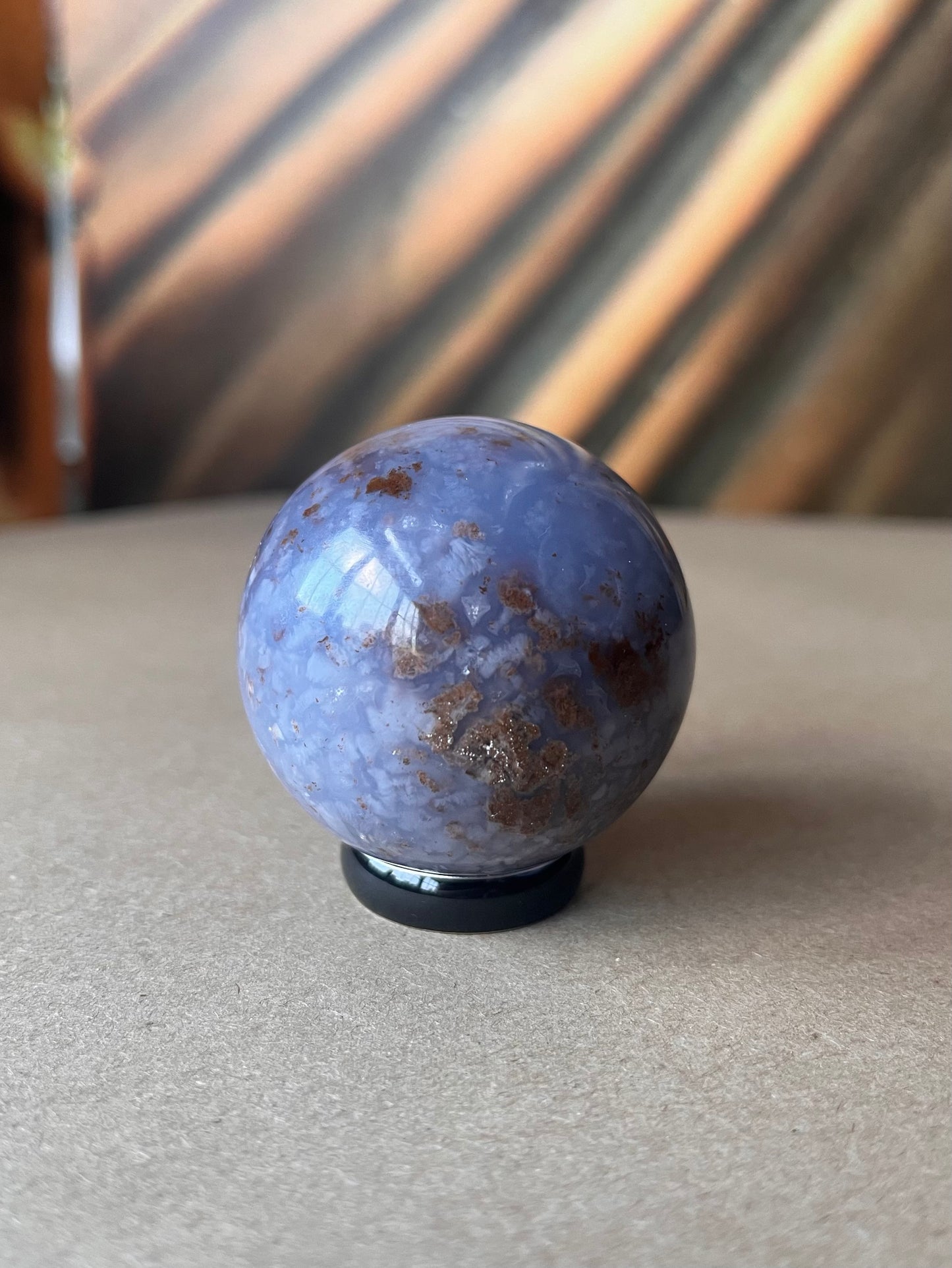 Chalcedony Sphere