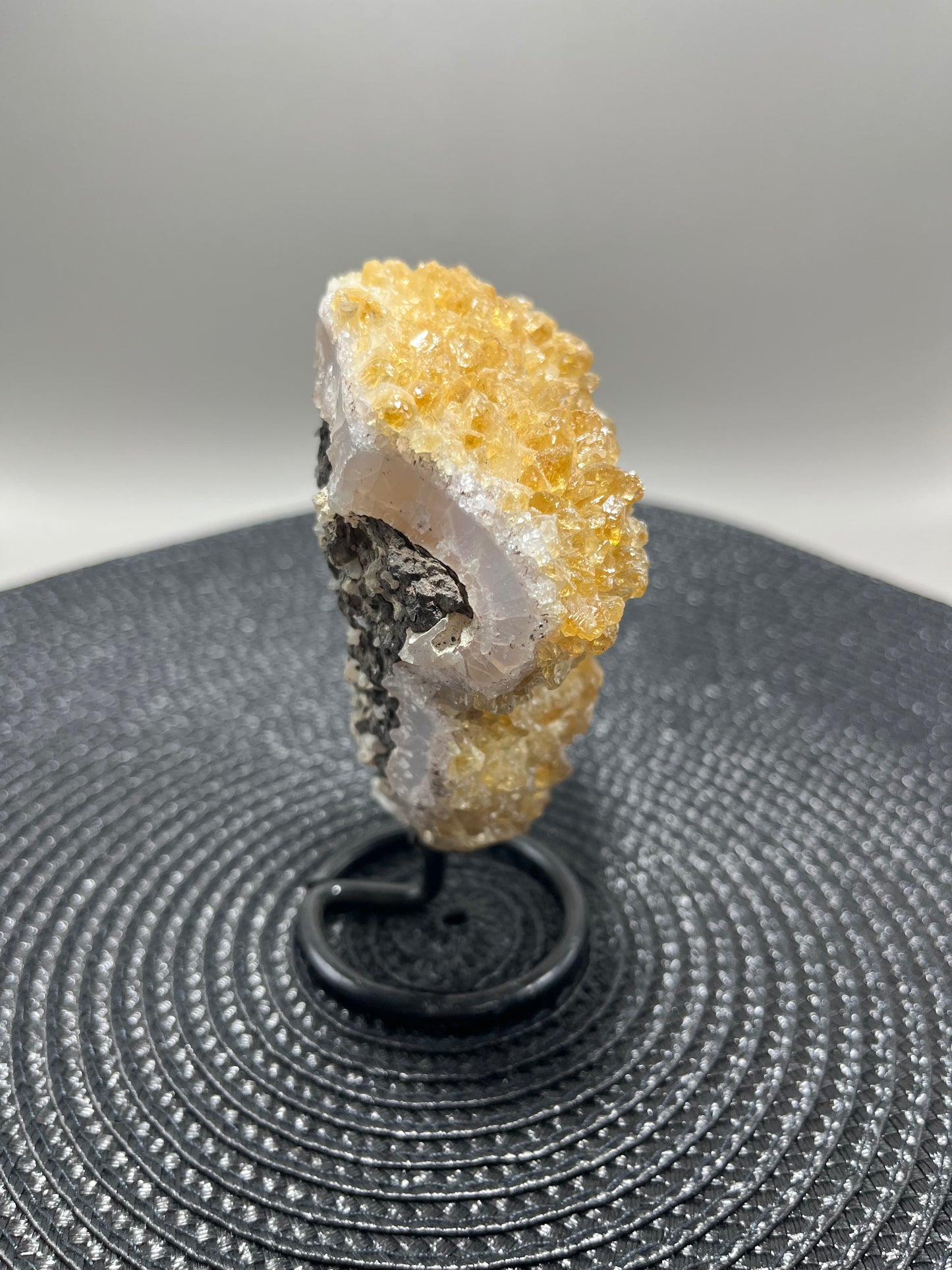 Citrine Cluster w/stand