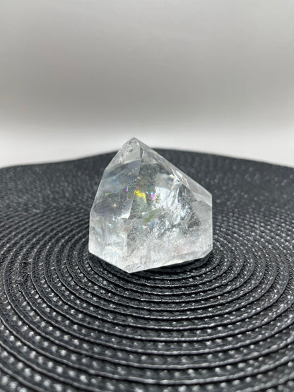 Clear Quartz point - with Rainbows