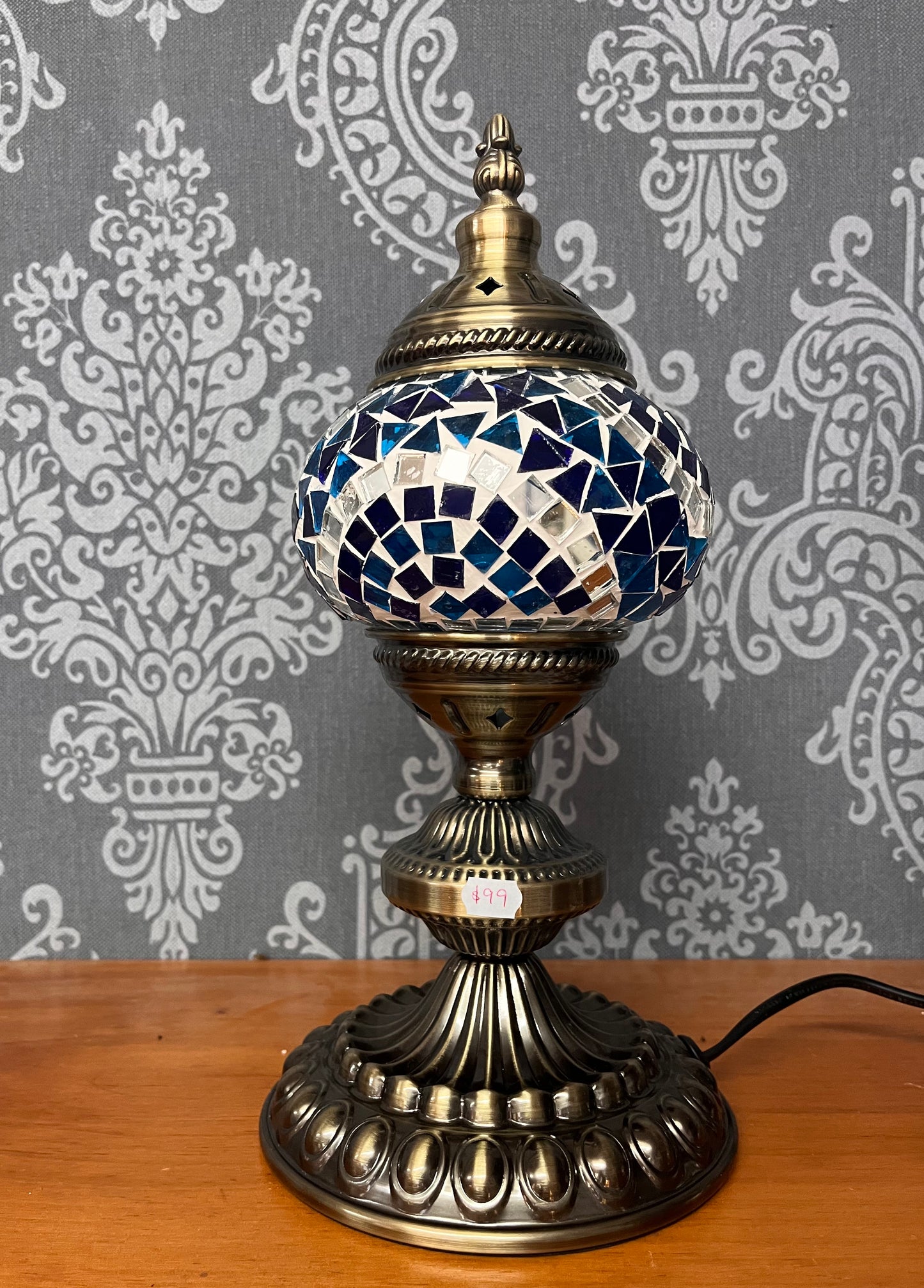 Handmade Turkish Mosaic Table Lamp