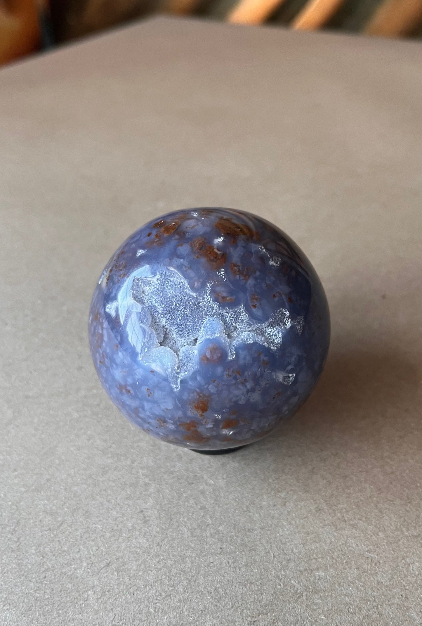 Chalcedony Sphere