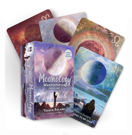 Moonology Manifesation Oracle Cards - Yasmin Boland