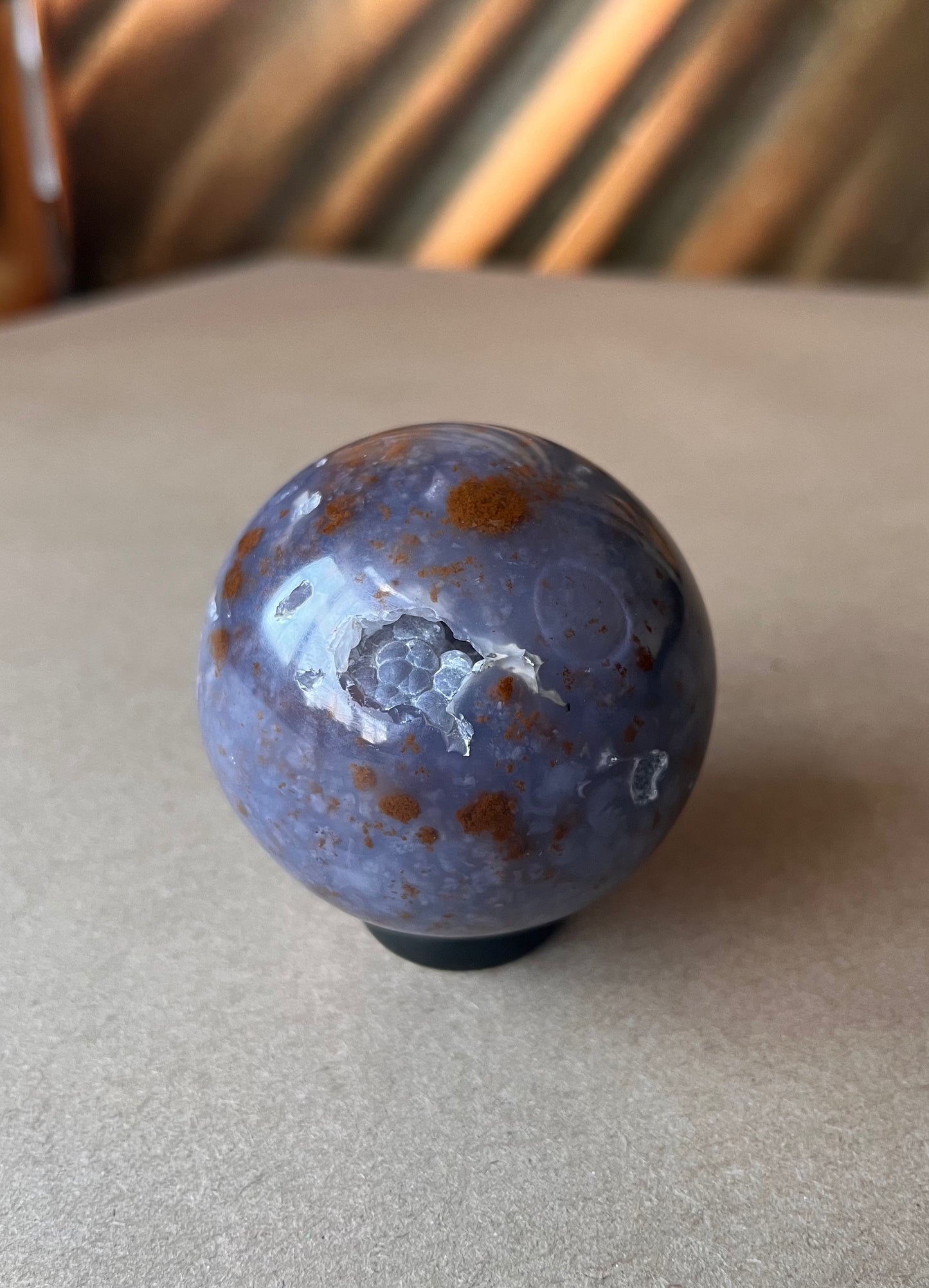 Chalcedony Sphere