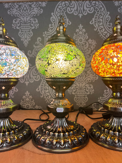 Handmade Turkish Mosaic Table Lamp