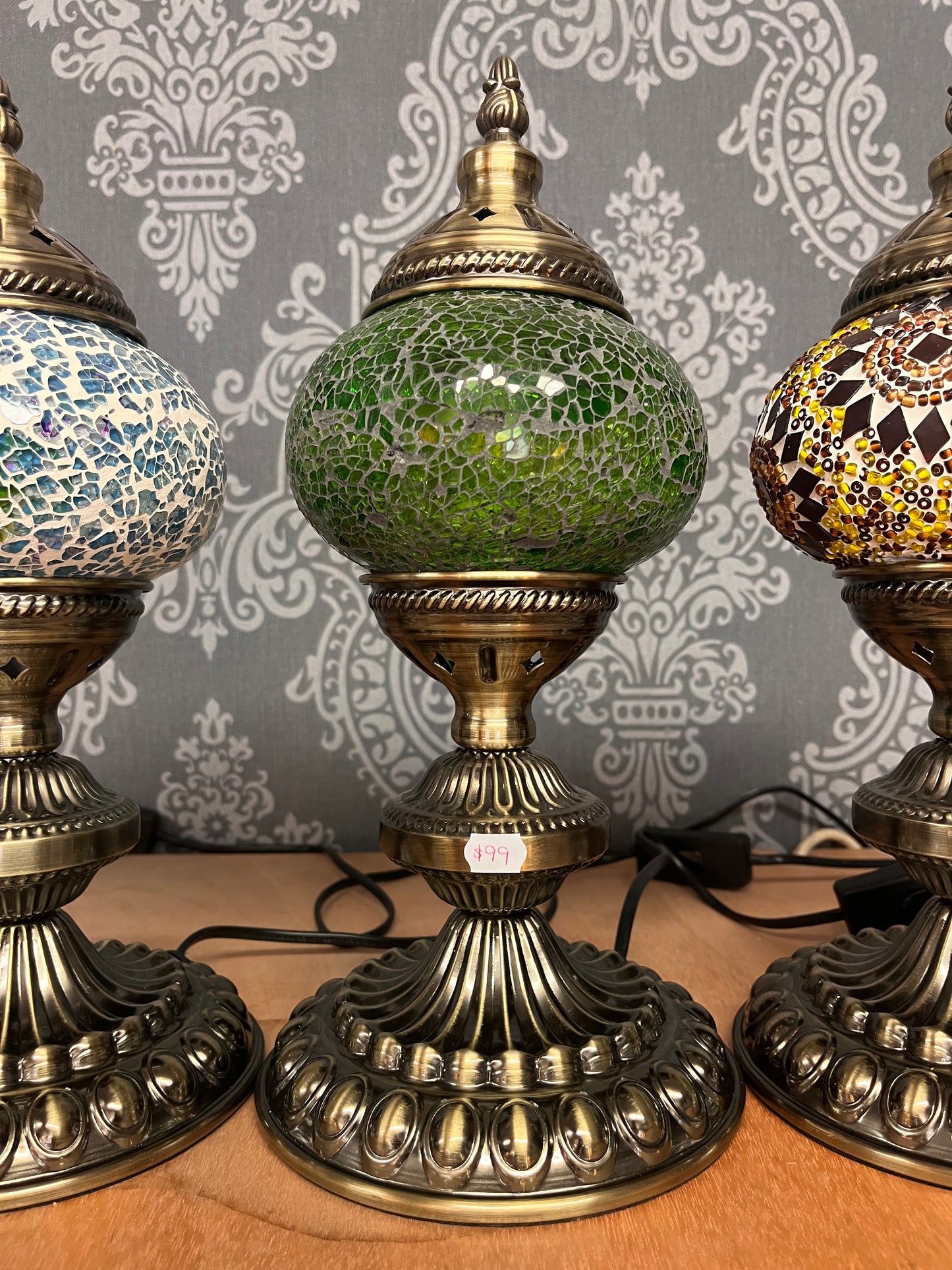Handmade Turkish Mosaic Table Lamp
