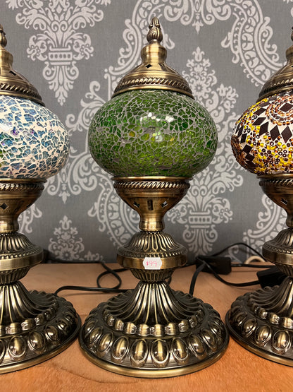 Handmade Turkish Mosaic Table Lamp