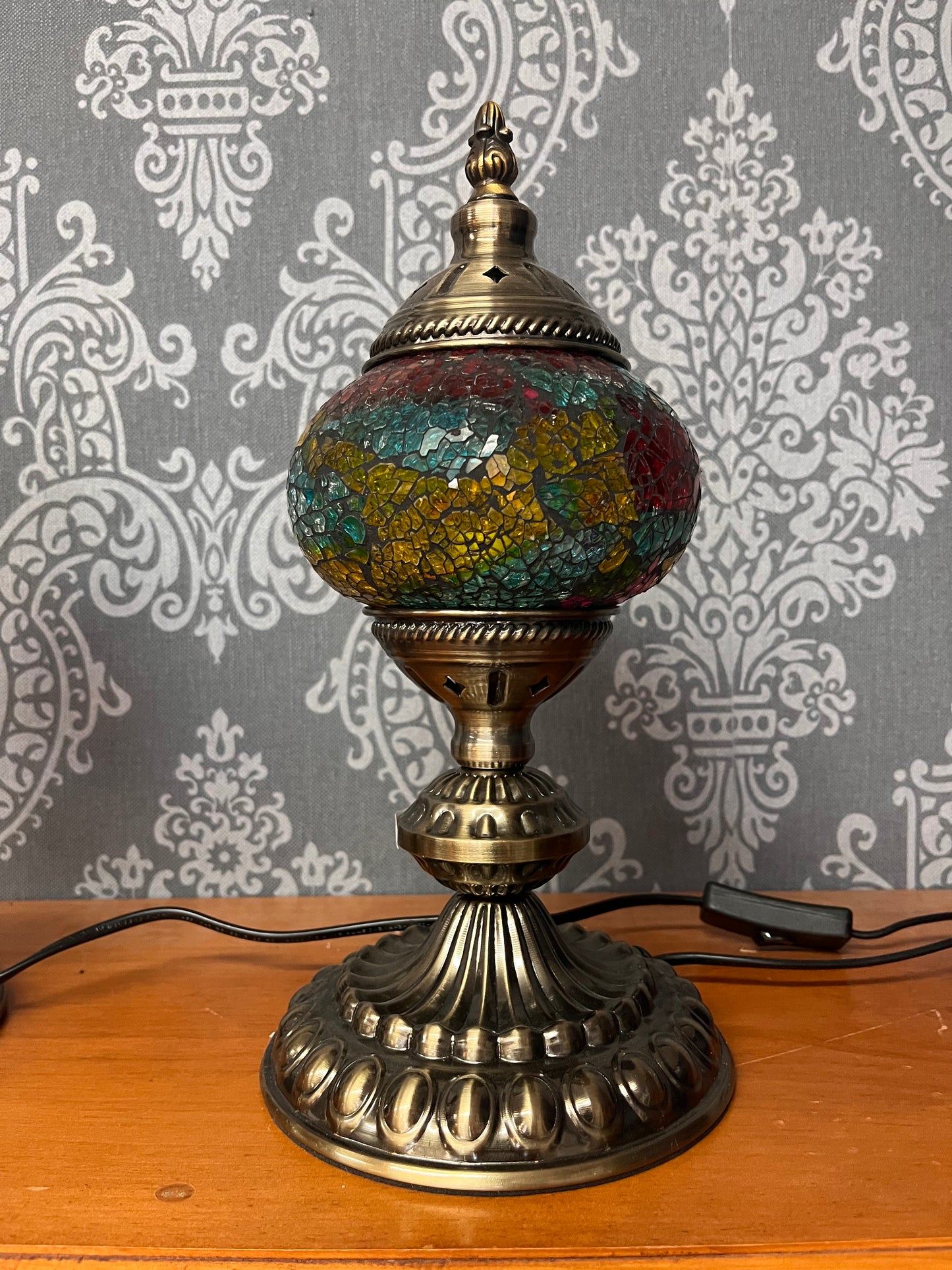 Handmade Turkish Mosaic Table Lamp