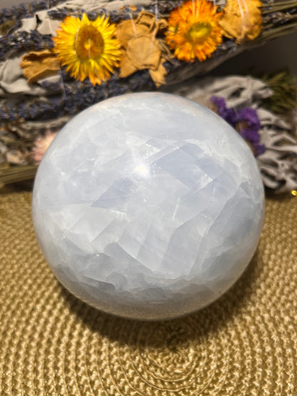Celestite Sphere