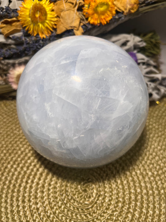 Celestite Sphere