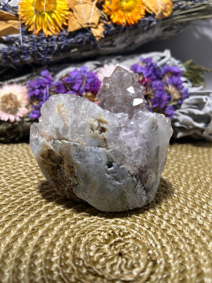 Amethyst Stalactite Cluster