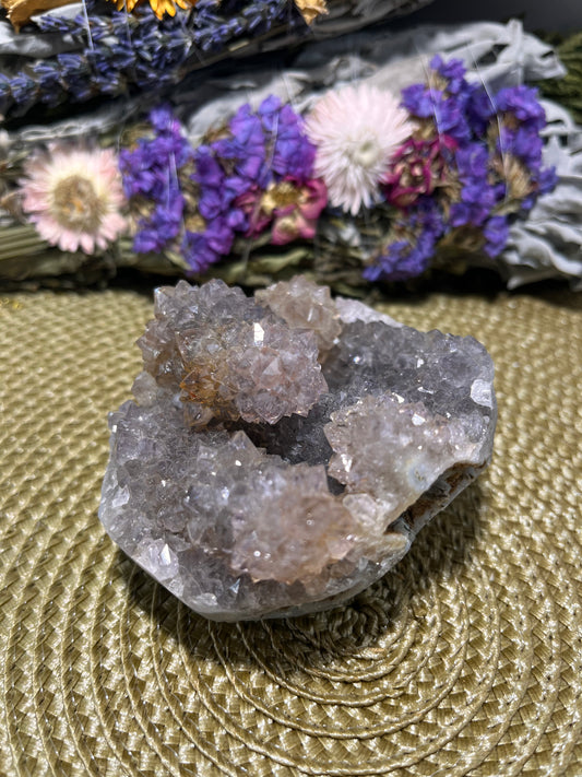 Amethyst Stalactite Cluster