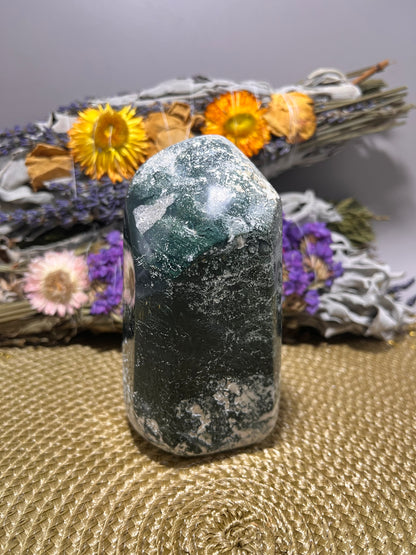 Moss Agate Freeform